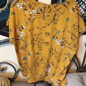 SHEIN floral blouse size 1x